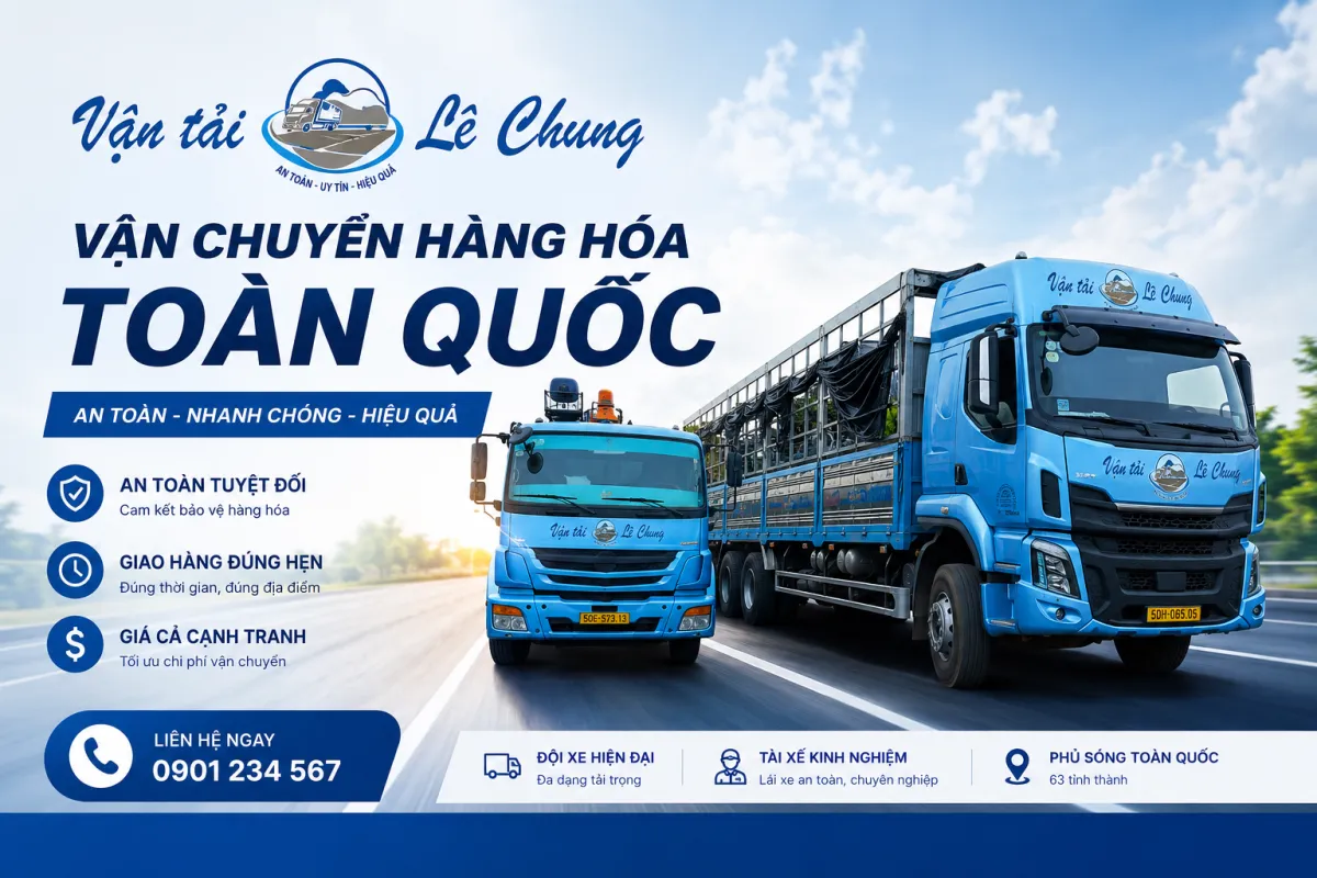 Xe Tải Chở Hàng 15 Tấn Tại Bình Tân - Vận Tải Lê Chung