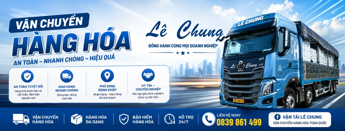 Top 7 lý do khách hàng tin chọn dịch vụ vận tải Lê Chung