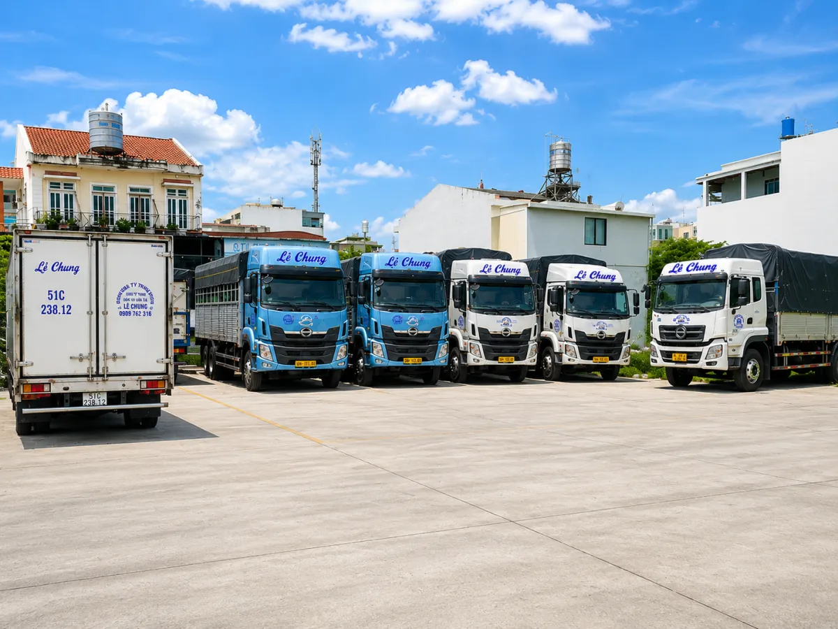 Xe tải chở hàng 10 tấn