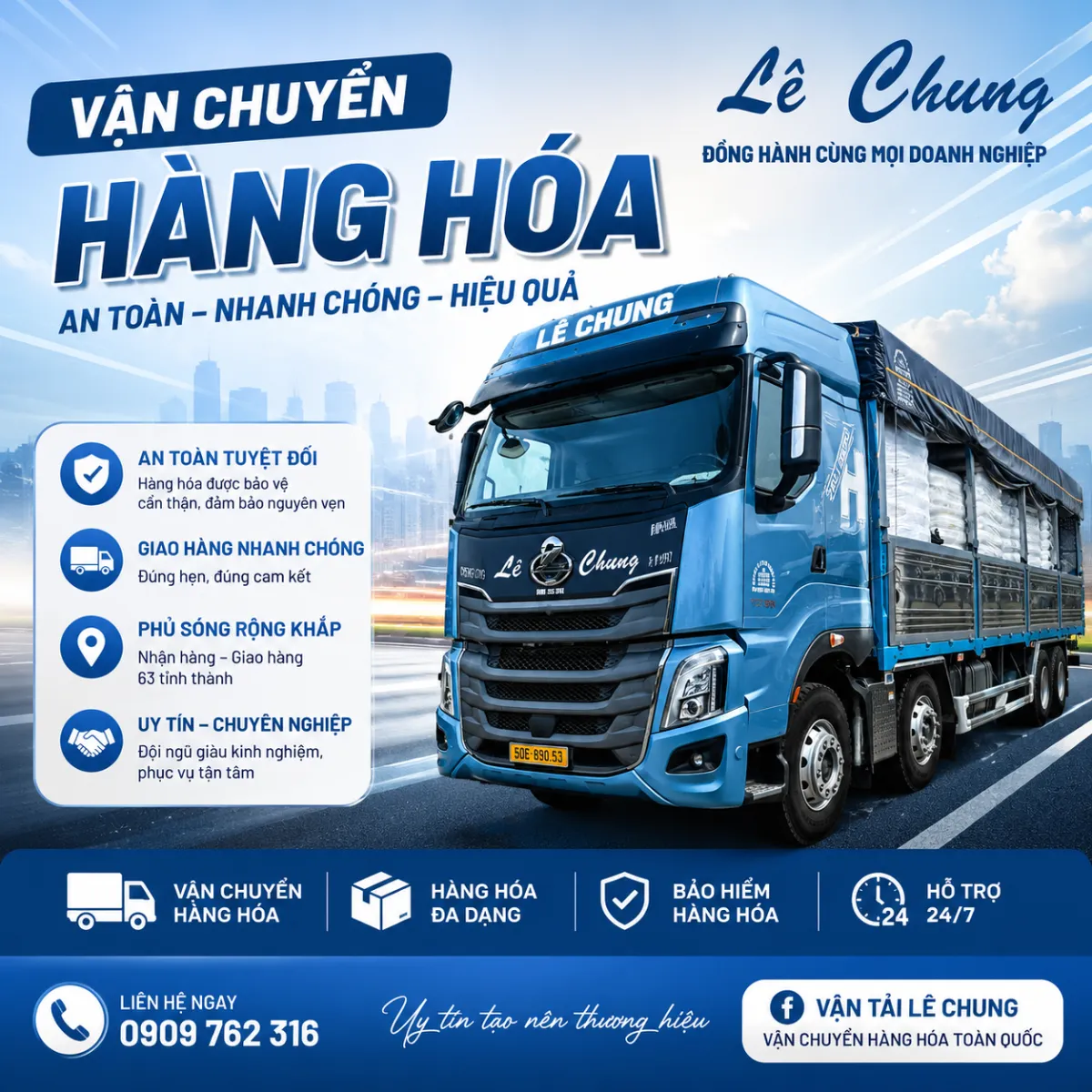 Vận chuyển hàng hóa cho doanh nghiệp - Giải pháp logistics linh hoạt