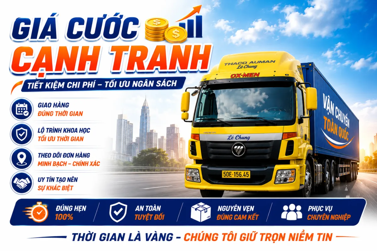 Xe tải chở hàng 20 tấn