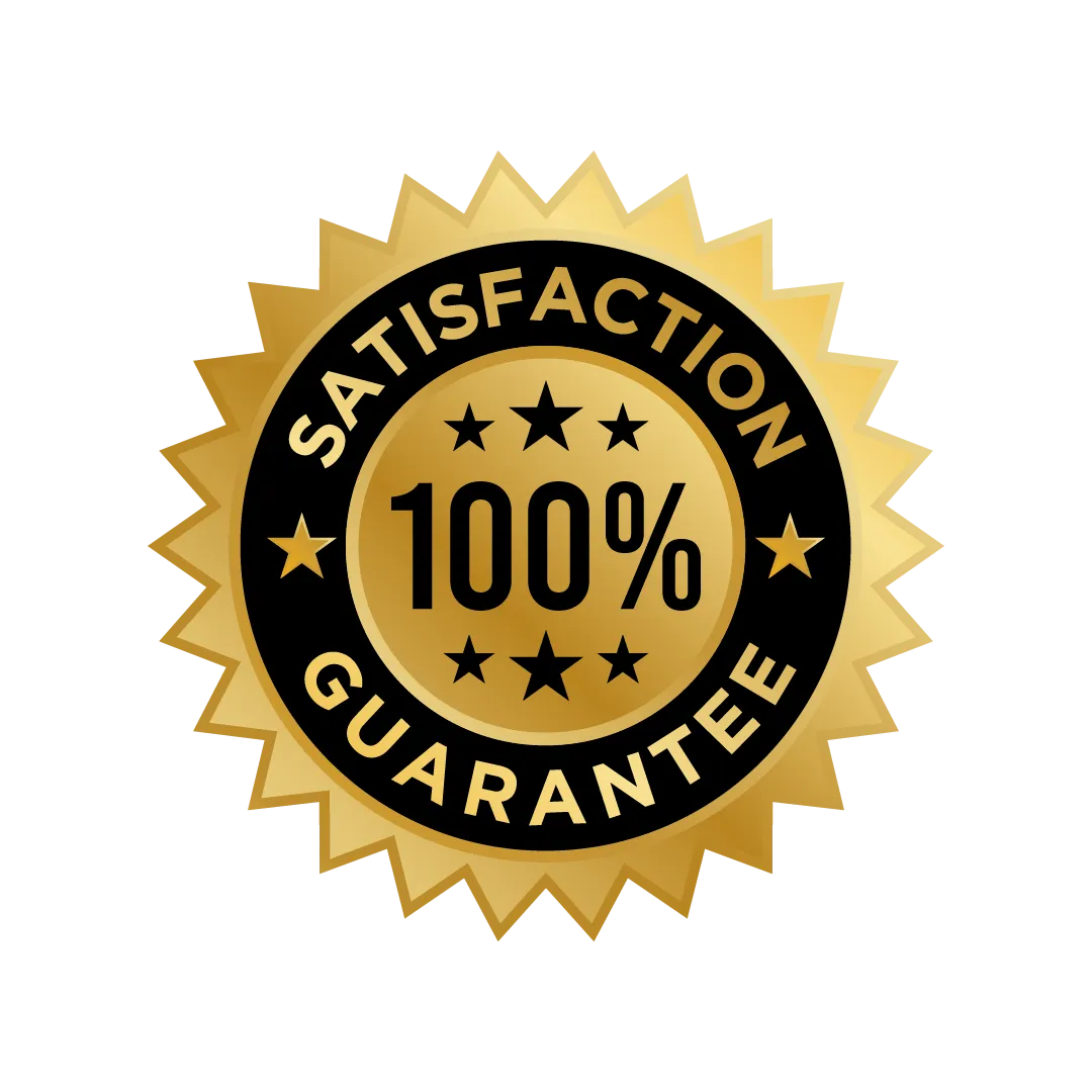 100% Satisfaction Guarantee Image