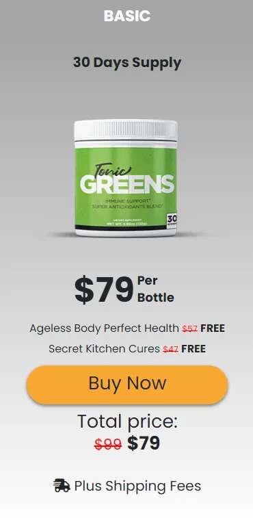 tonicgreens 1 bottle