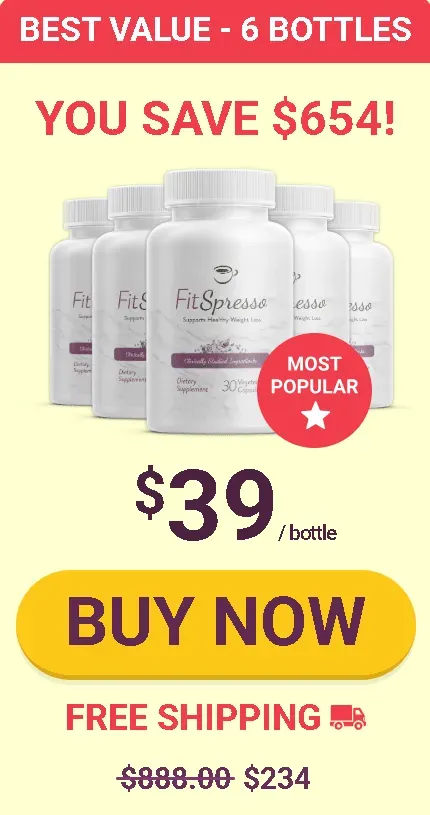 fitspresso 6 bottles