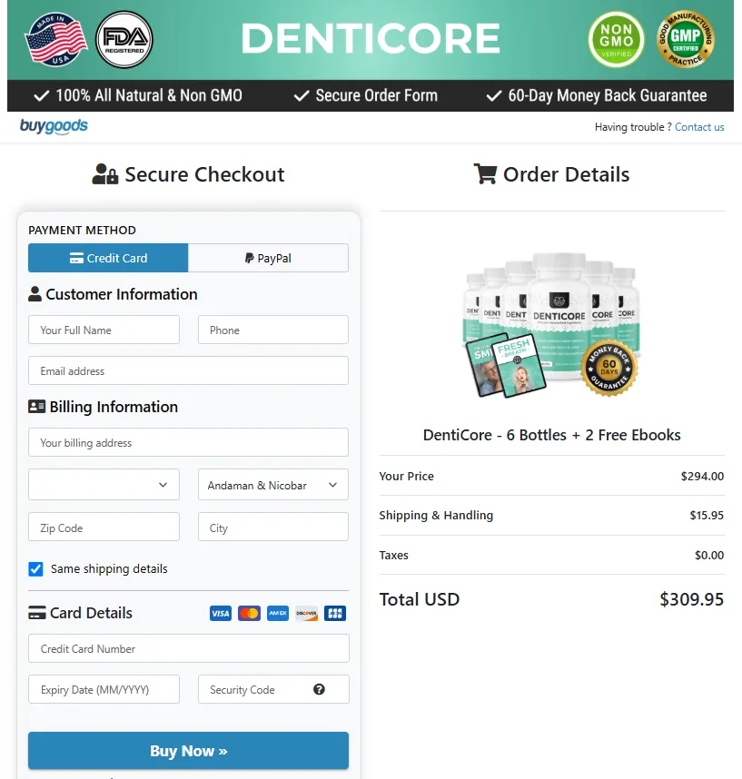 Denticore buy