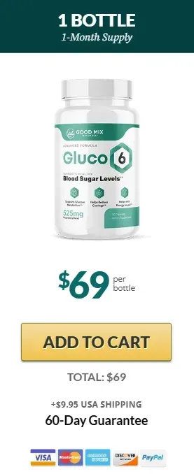 Gluco6 1 bottle