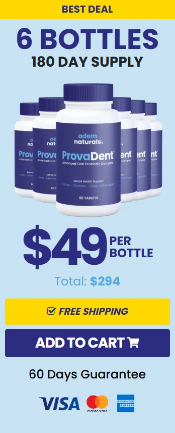 Provadent 6 bottles