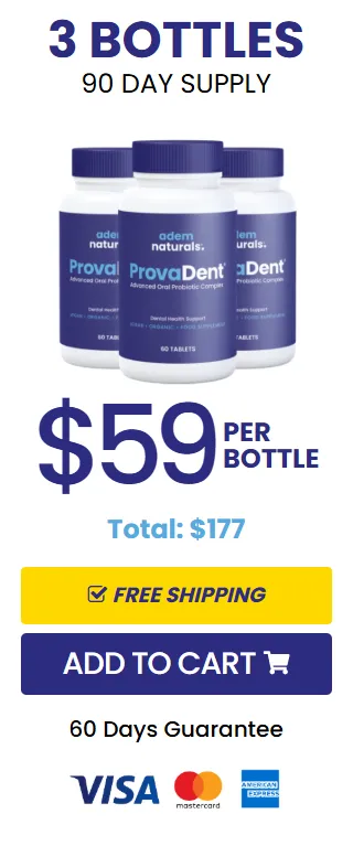 Provadent 3 bottles