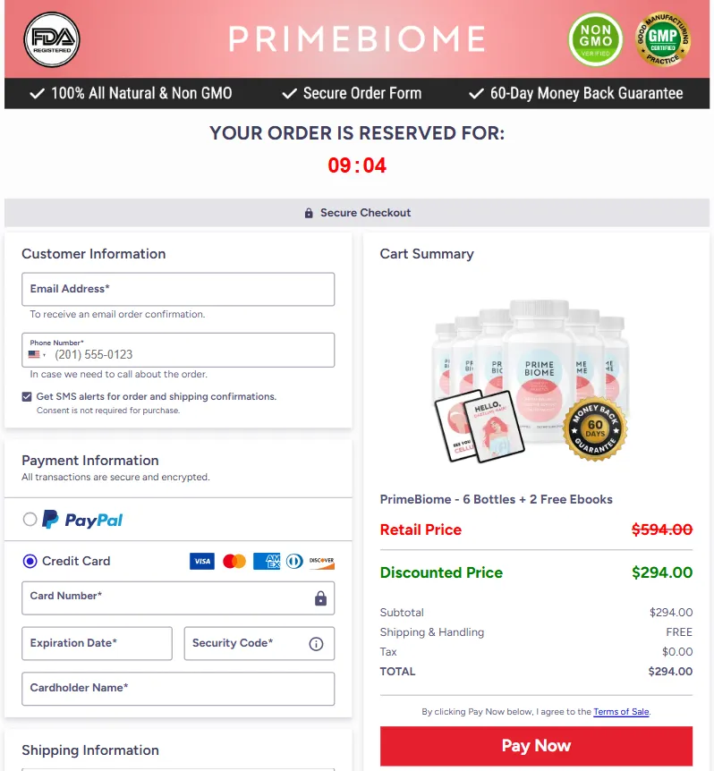 PrimeBiome buy