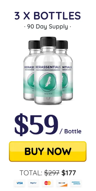 Kerassentials 3 bottles