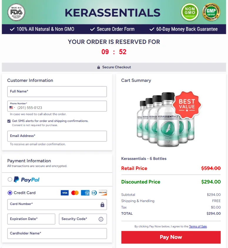 Kerassentials buy