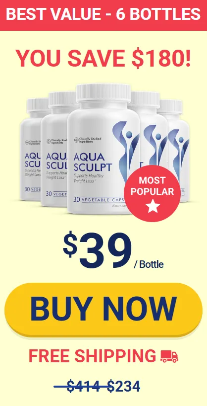 AquaSculpt 6 bottles