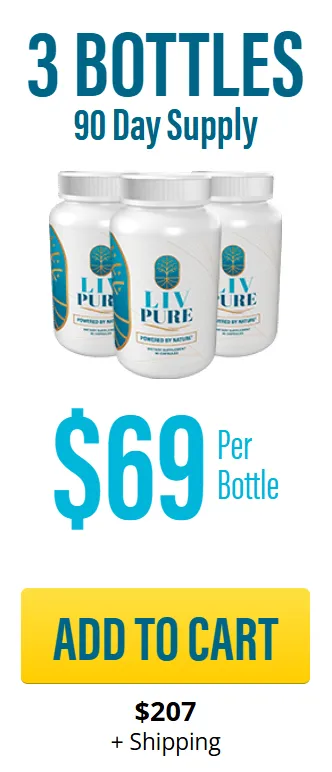 LivPure 3 bottles