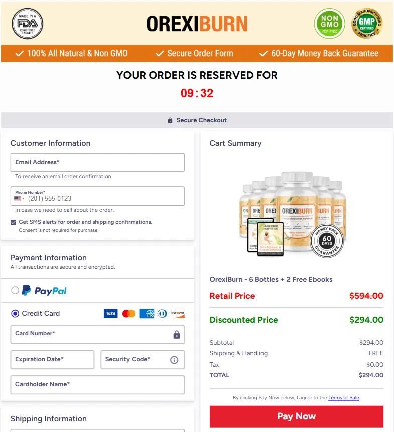 OrexiBurn buy