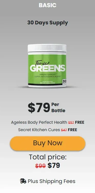 Tonic Greens 1 bottle