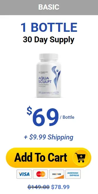 Aqua Sculpt 1 bottle