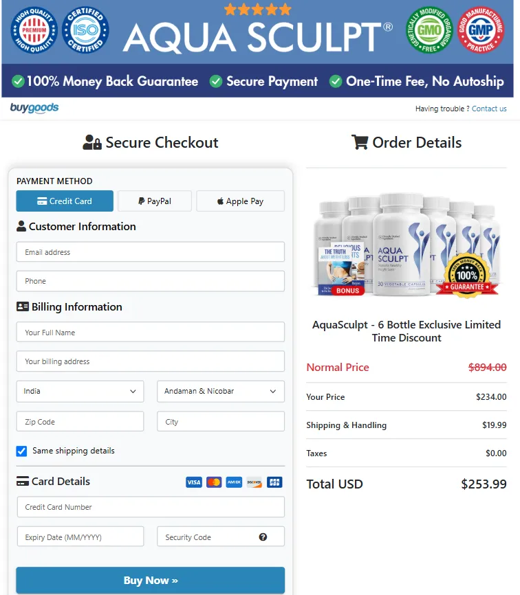 Aqua Sculpt buy