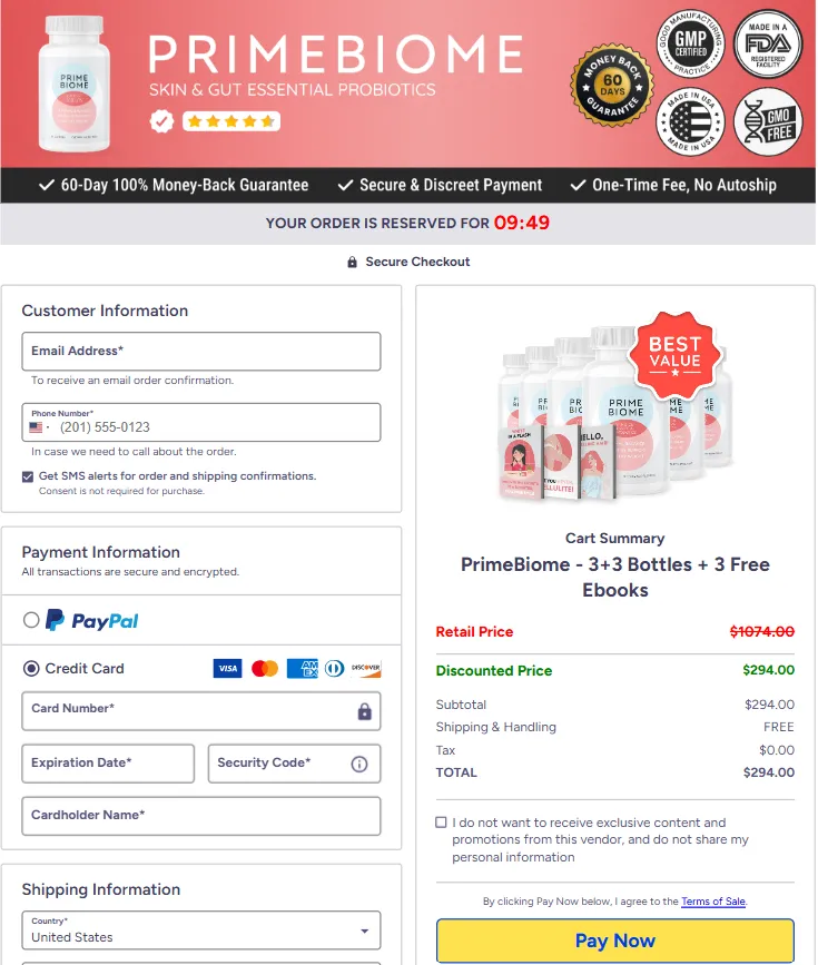 PrimeBiome buy