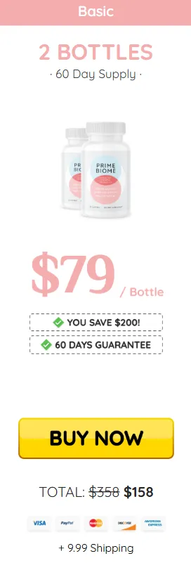 Prime Biome 2 bottle