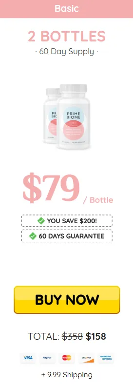 Prime Biome 2 bottle