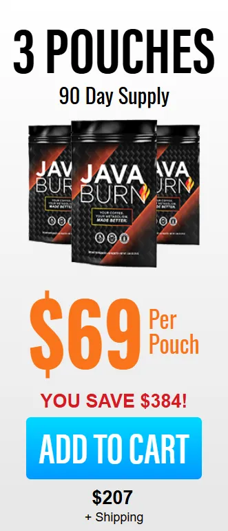 Java Burn 3 Pouches