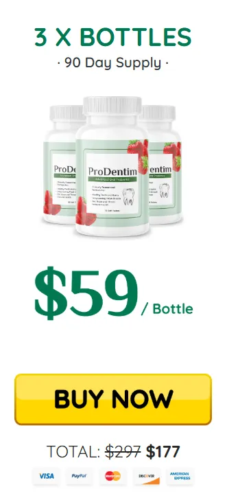 Prodentim 3 bottles