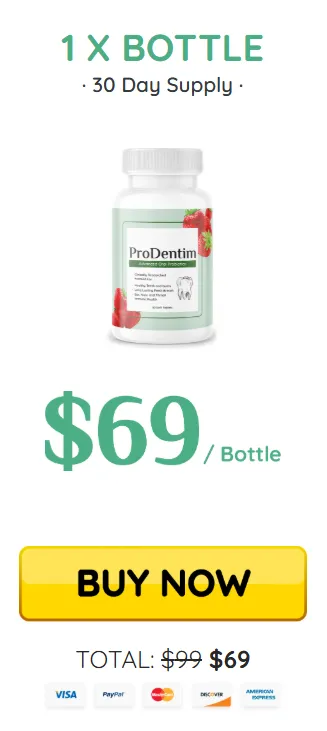 Prodentim 1 bottle