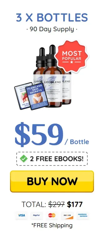 Liposlend 3 bottles