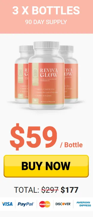 RevivaGlow 3 bottles