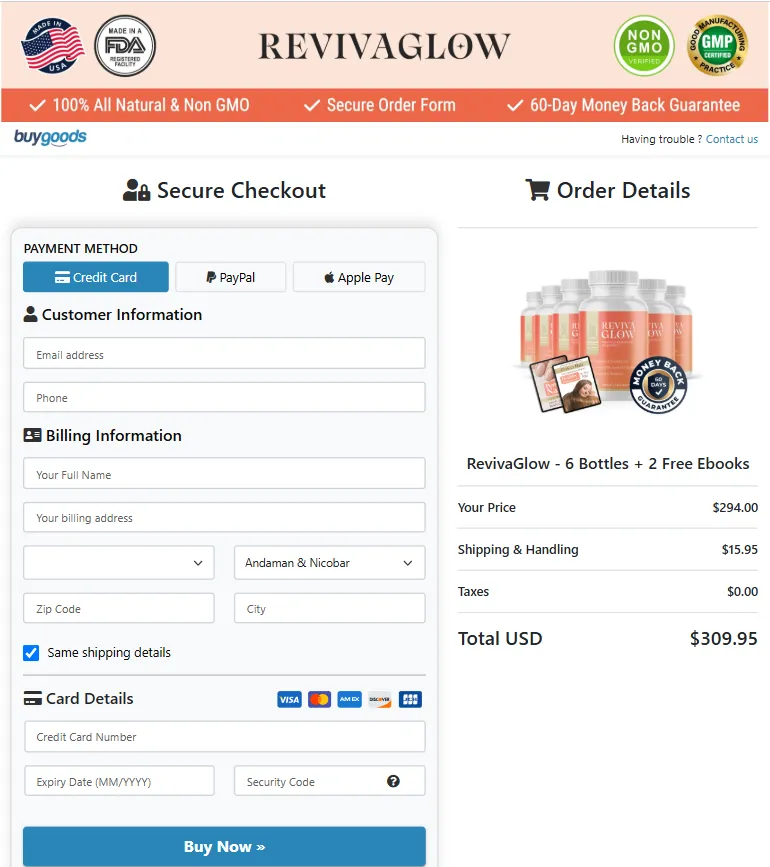 RevivaGlow buy