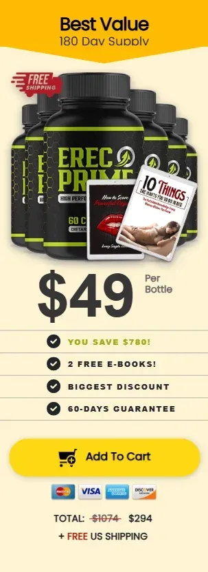 Erecprime 6 bottles