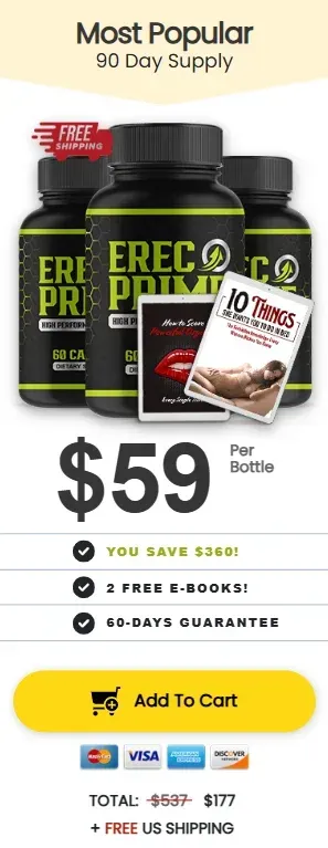 Erecprime 3 bottles