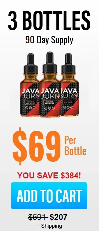Java Burn 3 bottles