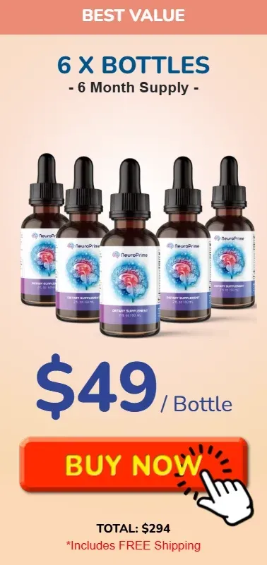 Neuroprime 6 bottles