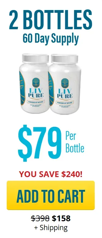 Livpure 2 bottles