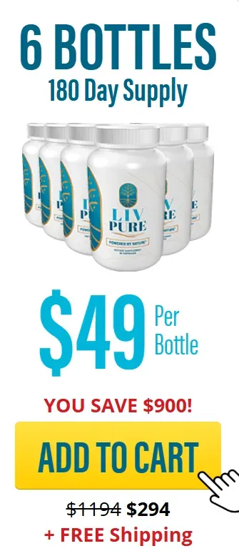 Livpure 6 bottles