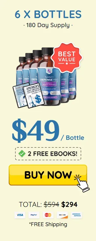NanoDefense Pro 6 bottles