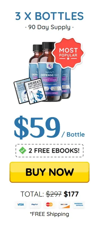 NanoDefense Pro 3 bottles