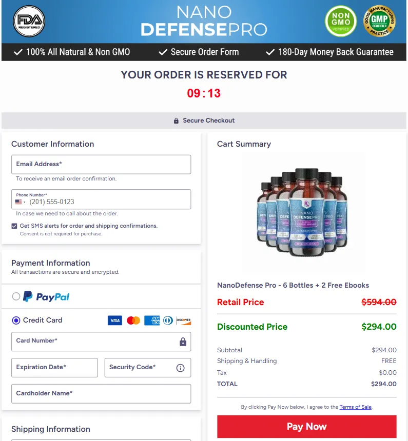 NanoDefense Pro buy