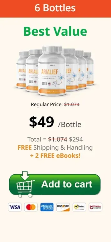 Arialief 6 bottles