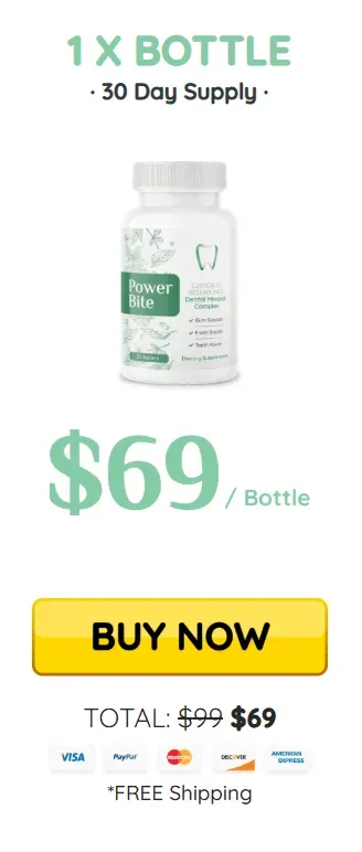 PowerBite 1 bottle