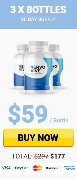 Nervovive 3 bottles