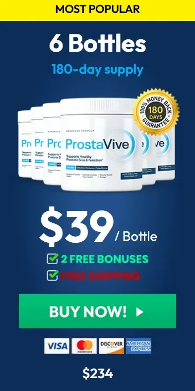 Prostavive 6 bottles