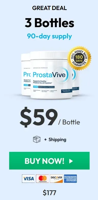 Prostavive 3 bottles