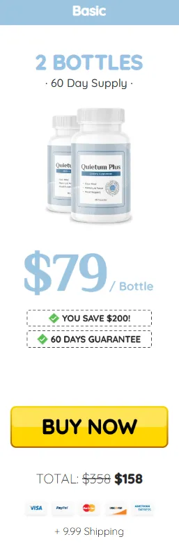 Quietum Plus 2 bottles