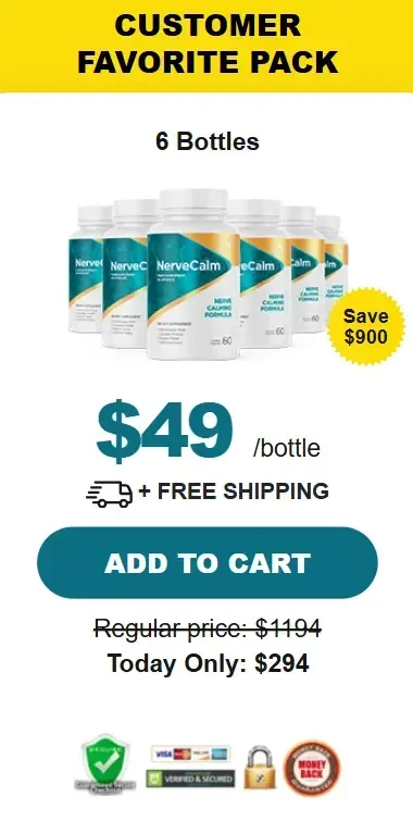 Nerve Calm 6 bottles