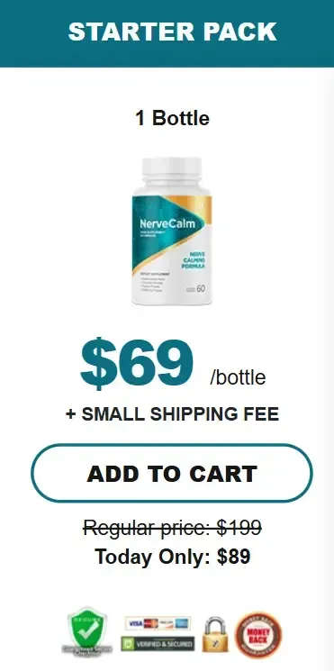 Nerve Calm 1 bottles