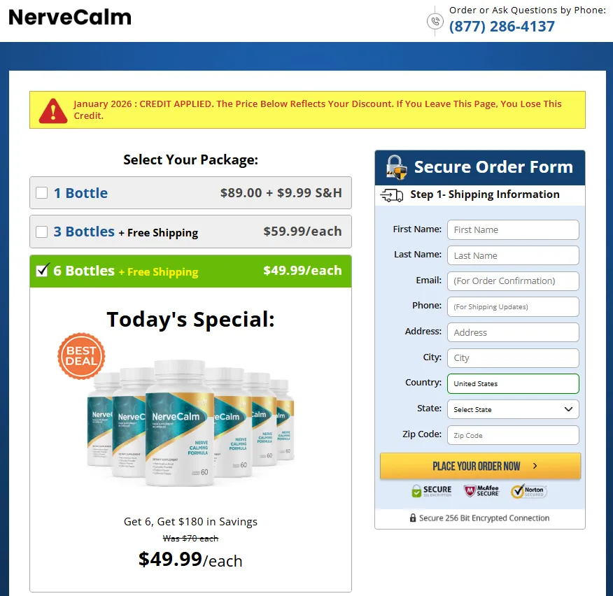 Nerve Calm buy 