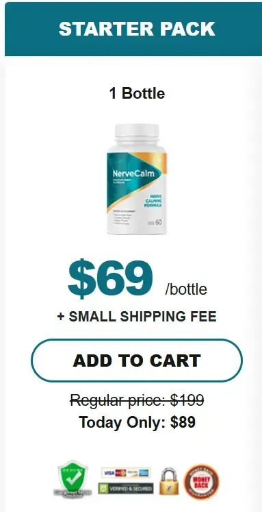 Nerve Calm 1 bottles