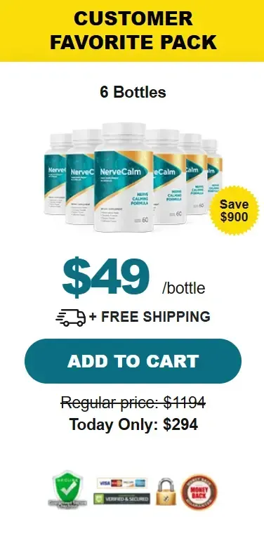 Nerve Calm 6 bottles